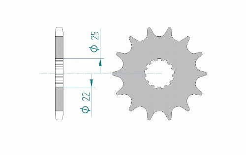 AFAM(アファム) フロントスプロケット 28401-15 Amazon.co.jp: AFAM
